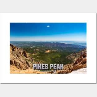 Pikes Peak Colorado Posters and Art